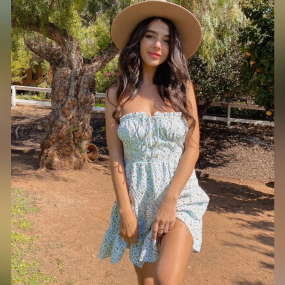 Floral Mini Dress